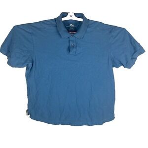 Tommy Bahama‎ Mens Blue Short Sleeve Classic Look Golf Polo Shirt Size XL